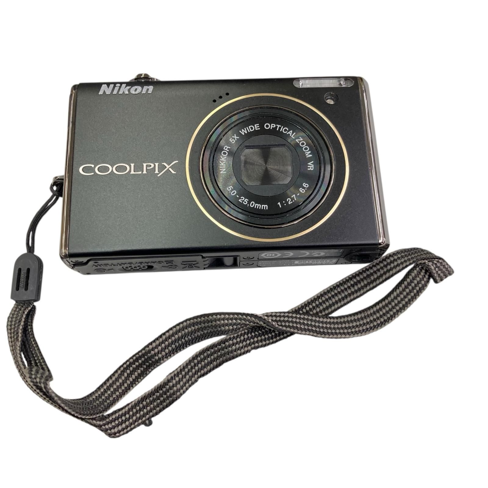 186000 Nikon ニコン COOLPIX S640BK