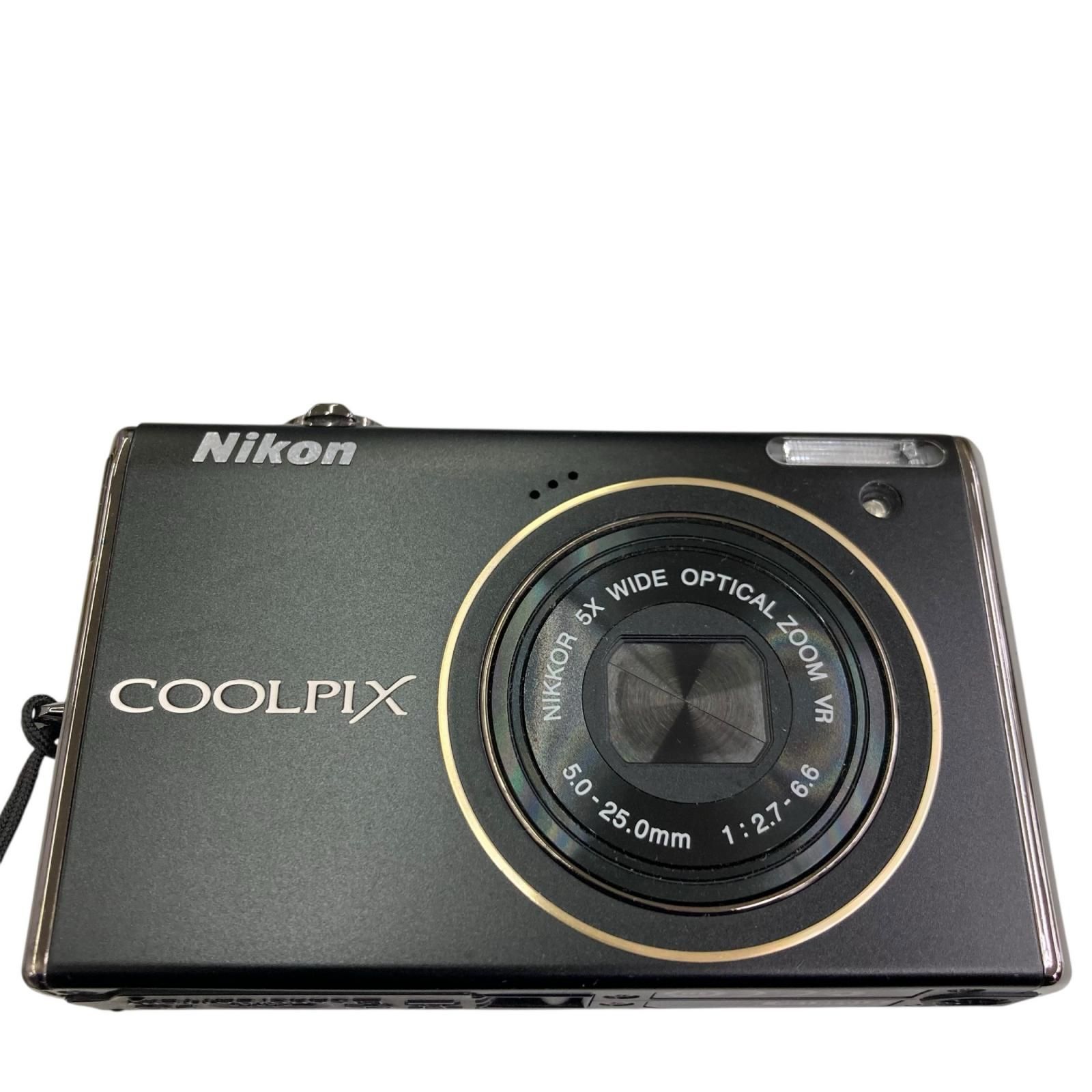 186000 Nikon ニコン COOLPIX S640BK