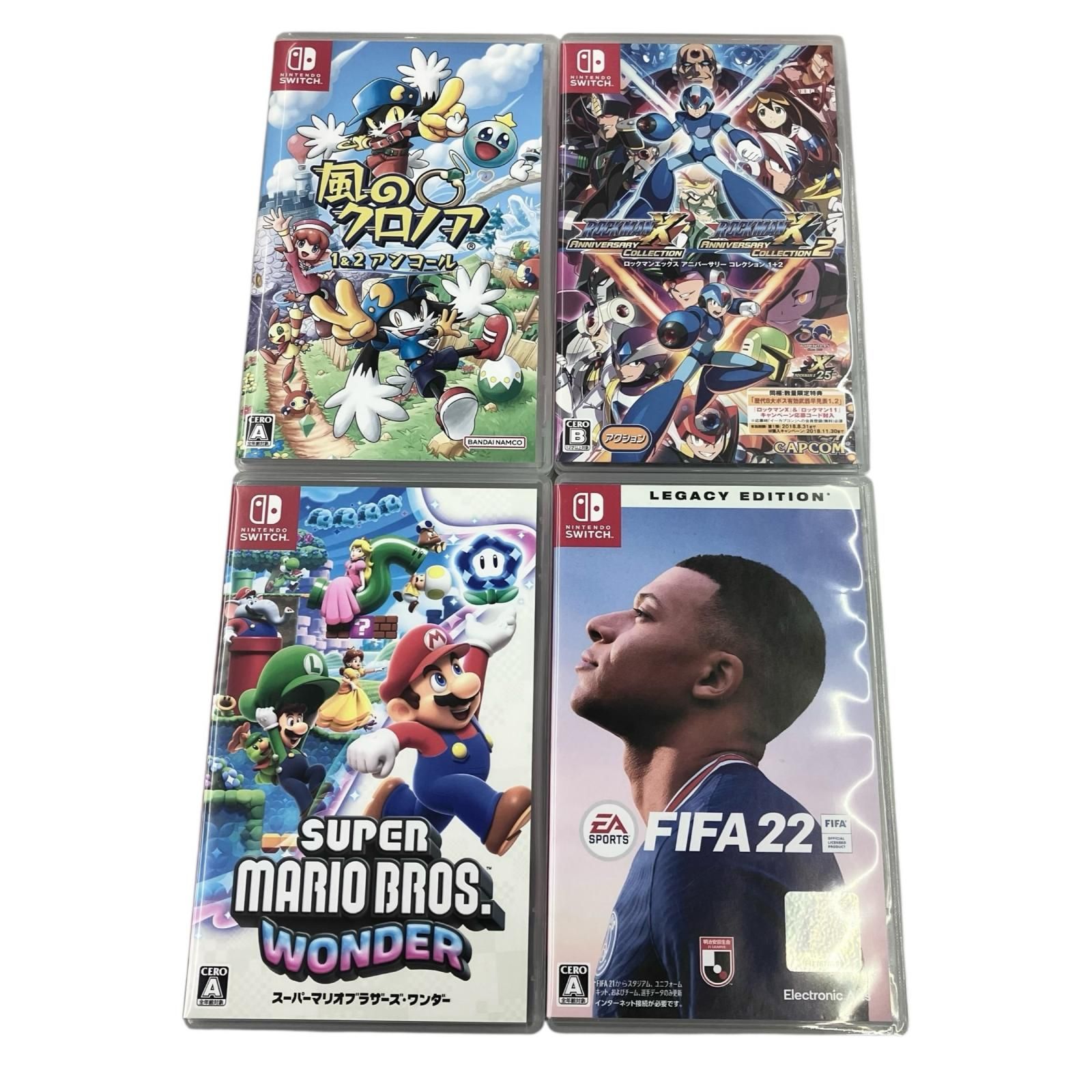 186000 現状品 任天堂 Nintendo Switch ソフト 4点