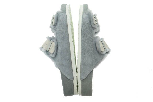 キスニューヨークシティ KITH NYC ×BIRKENSTOCK ビルケンシュトック Arizona Shearling Pearl Blue Marshmallow アリゾナ シアリング ボア サンダル パール ブルー 1023774 28 251111 ODELLYA_COM
