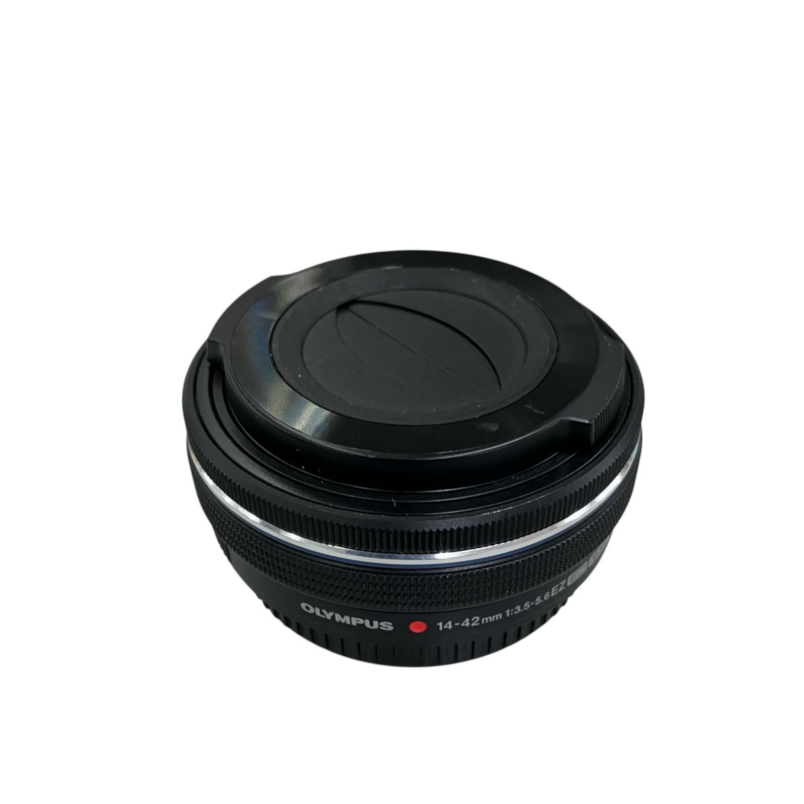 186000 OLYMPUS オリンパス レンズ M.ZUIKO DIGITAL 14-42mm F3.5-5.6 EZ ブラック