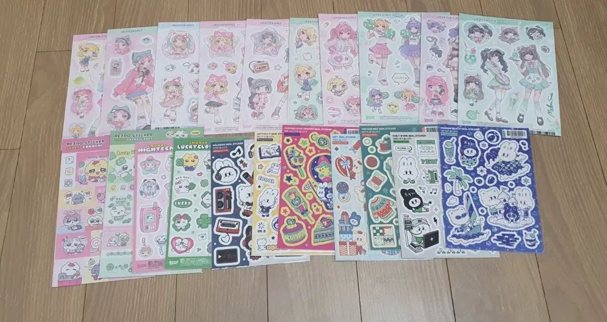 19番 作家ダイアリーデコ シールステッカー 商品別価格設定あり870 み