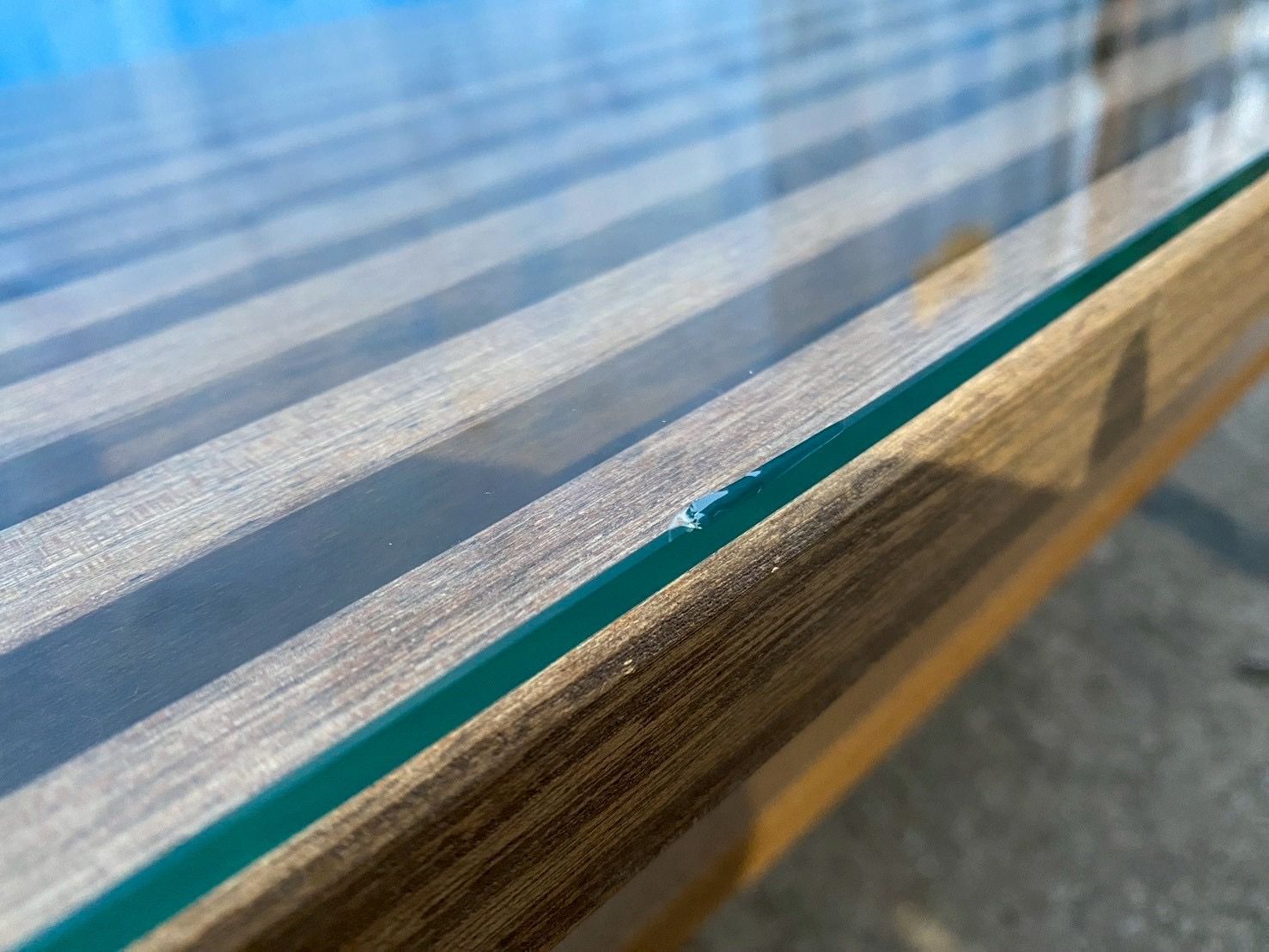 【希少廃盤】unico ウニコ　LIJN レイン　ガラス　ローテーブル　レア □希少 廃盤品 unico ウニコ LIJN レイン ローテーブル コーヒー