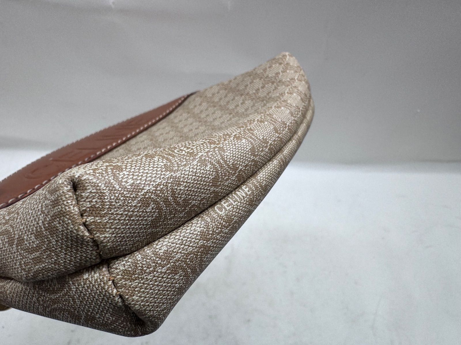 マカダム柄 ポーチ