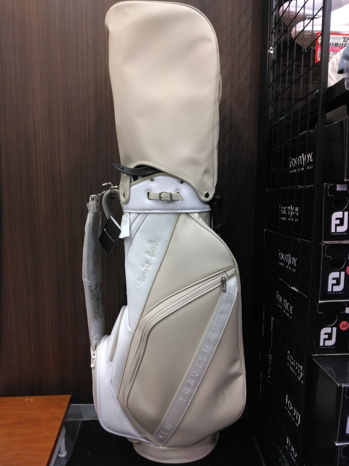 未使用品 トラヴィスマシュー TM RTM スタンドキャディバッグ Cb【新品未使用】トラヴィスマシュー キャディバッグ RTM スタンド