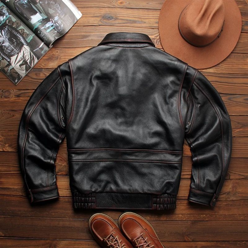 総丈81㎝ ブラック ウィーゼル ファーコート リアルファー 本毛皮 L