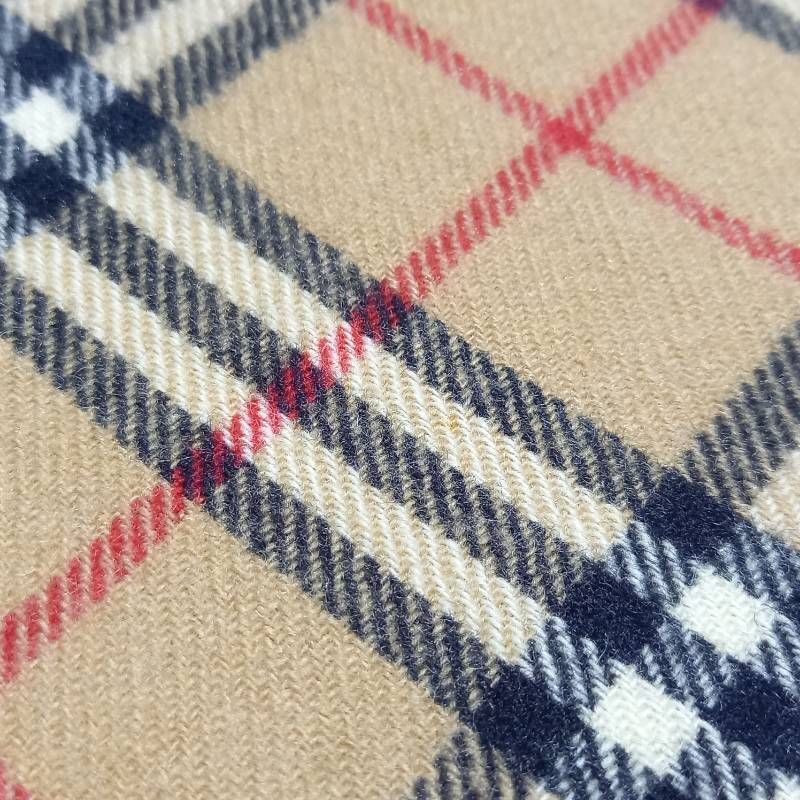 バーバリーズ ノバチェック ウール マフラー ベージュ Burberrys