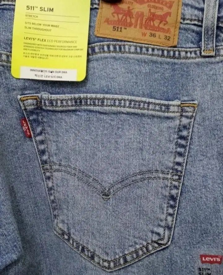 リーバイス 511 スリム デニムパンツ 36