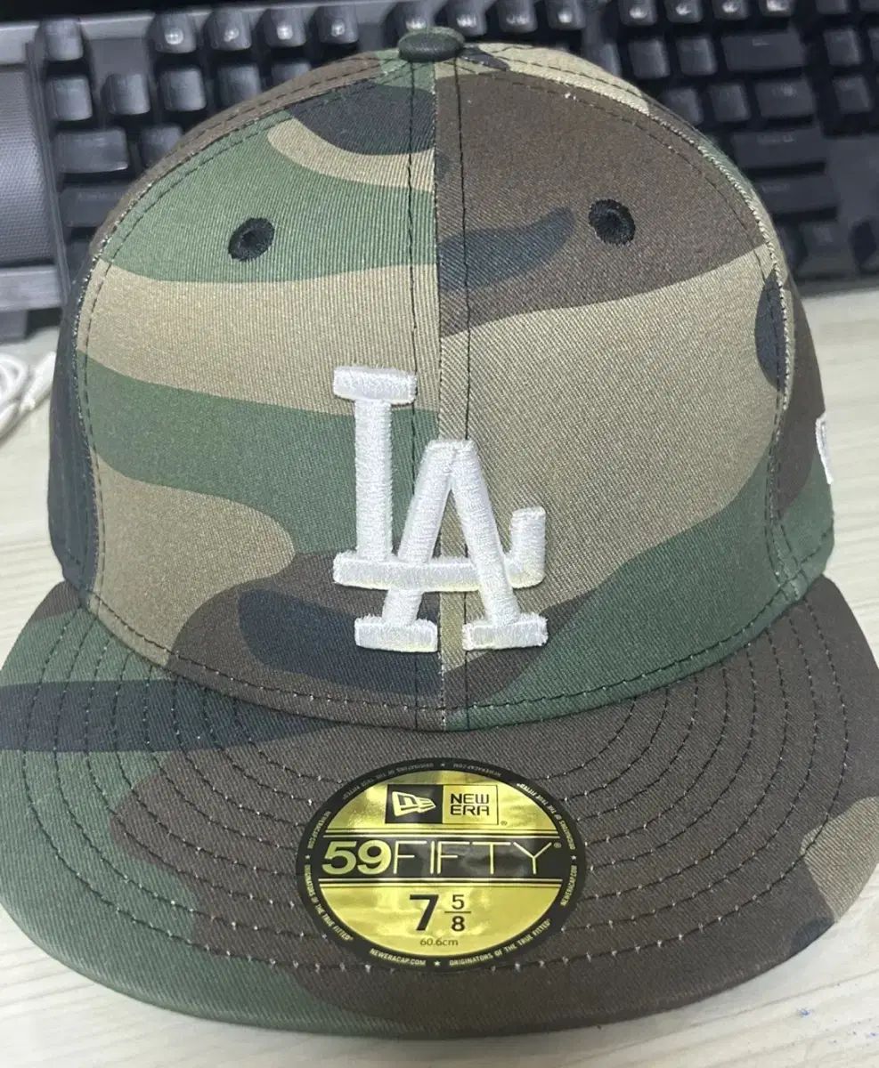 NEW ERA 59FIFTY カモフラージュウール帽子