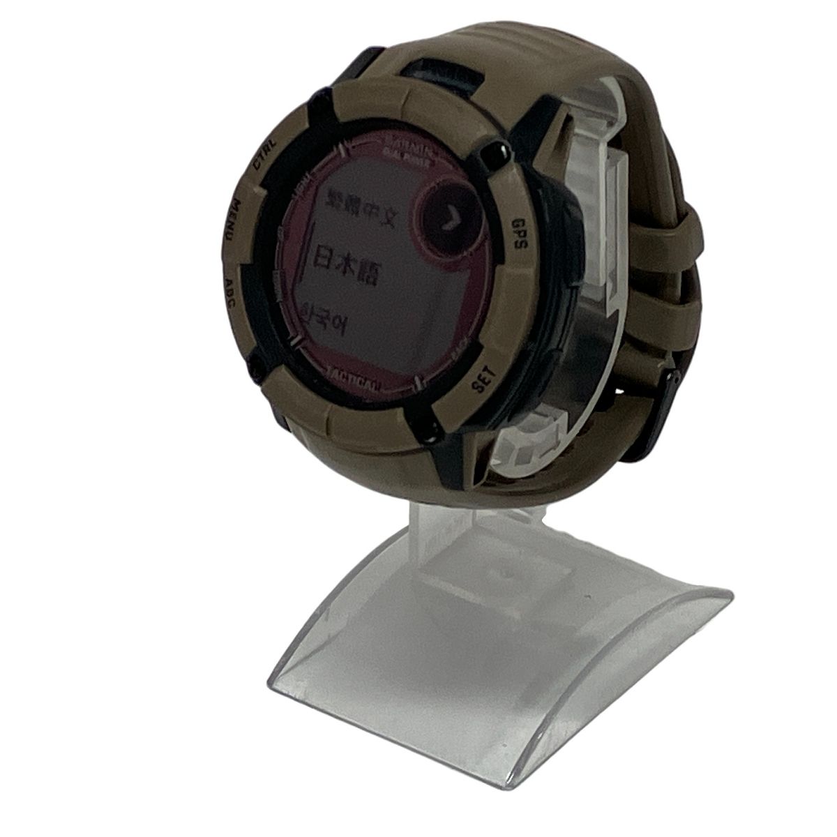GARMIN Instinct 2X DualPower Tactical Edition ガーミン スマートウォッチ GPS ソーラー充電 F10608032