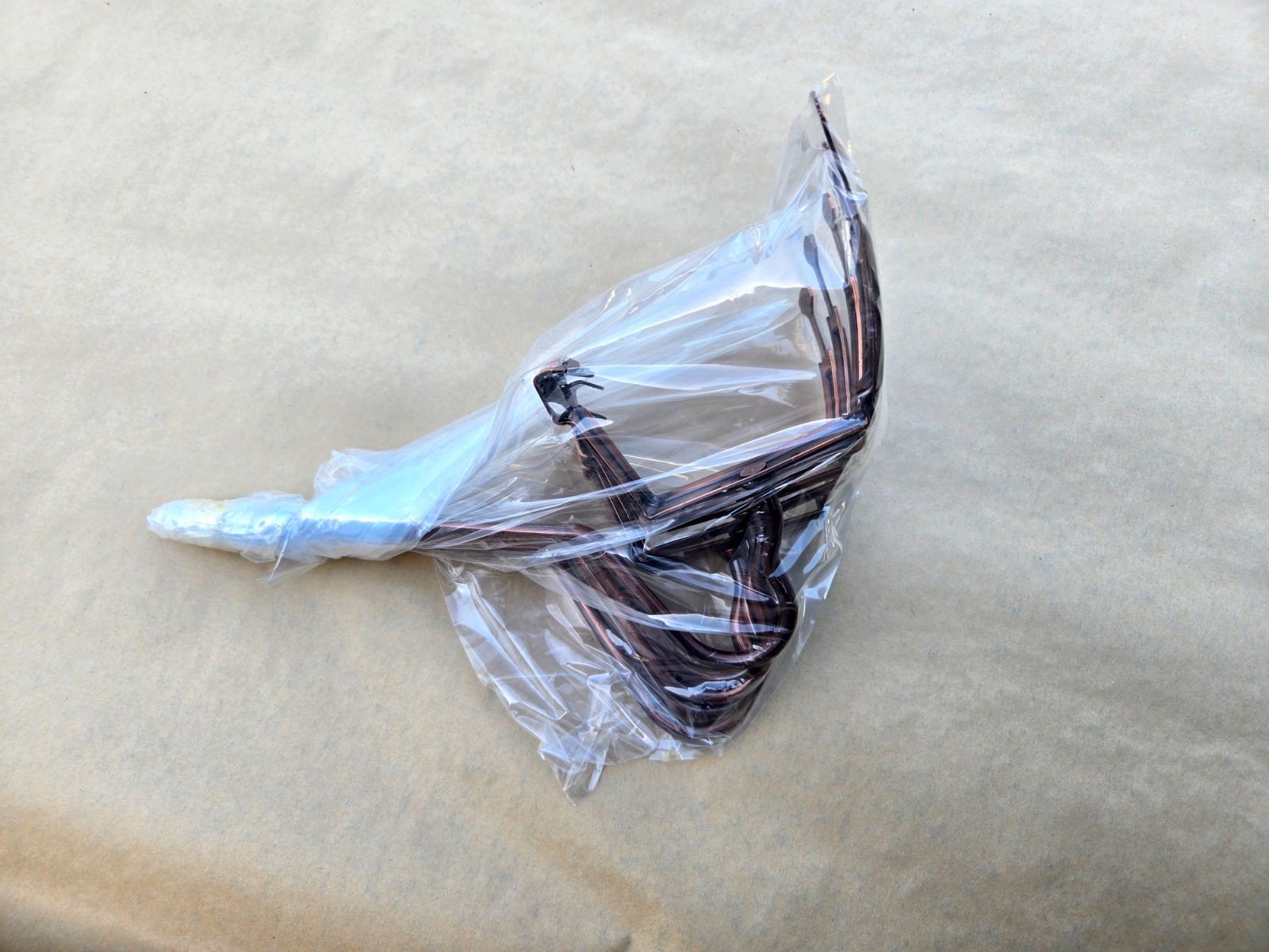 受鶴首丸足 5丁流 PJ60 KZJ8814 いぶし 雨とい