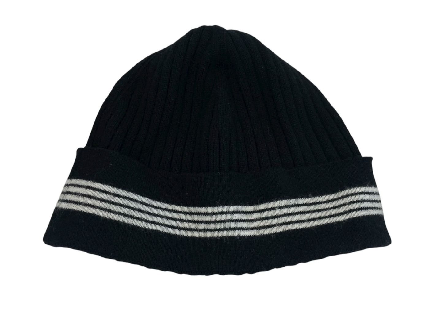 極美品 CHANEL シャネル ココマーク ニットキャップ ビーニー ニット帽