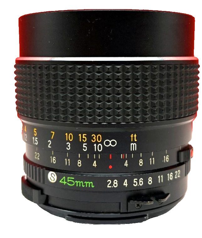 Mamiya マミヤ Sekor C 45mm f/2.8 動作確認済み レンズ Mamiya M645