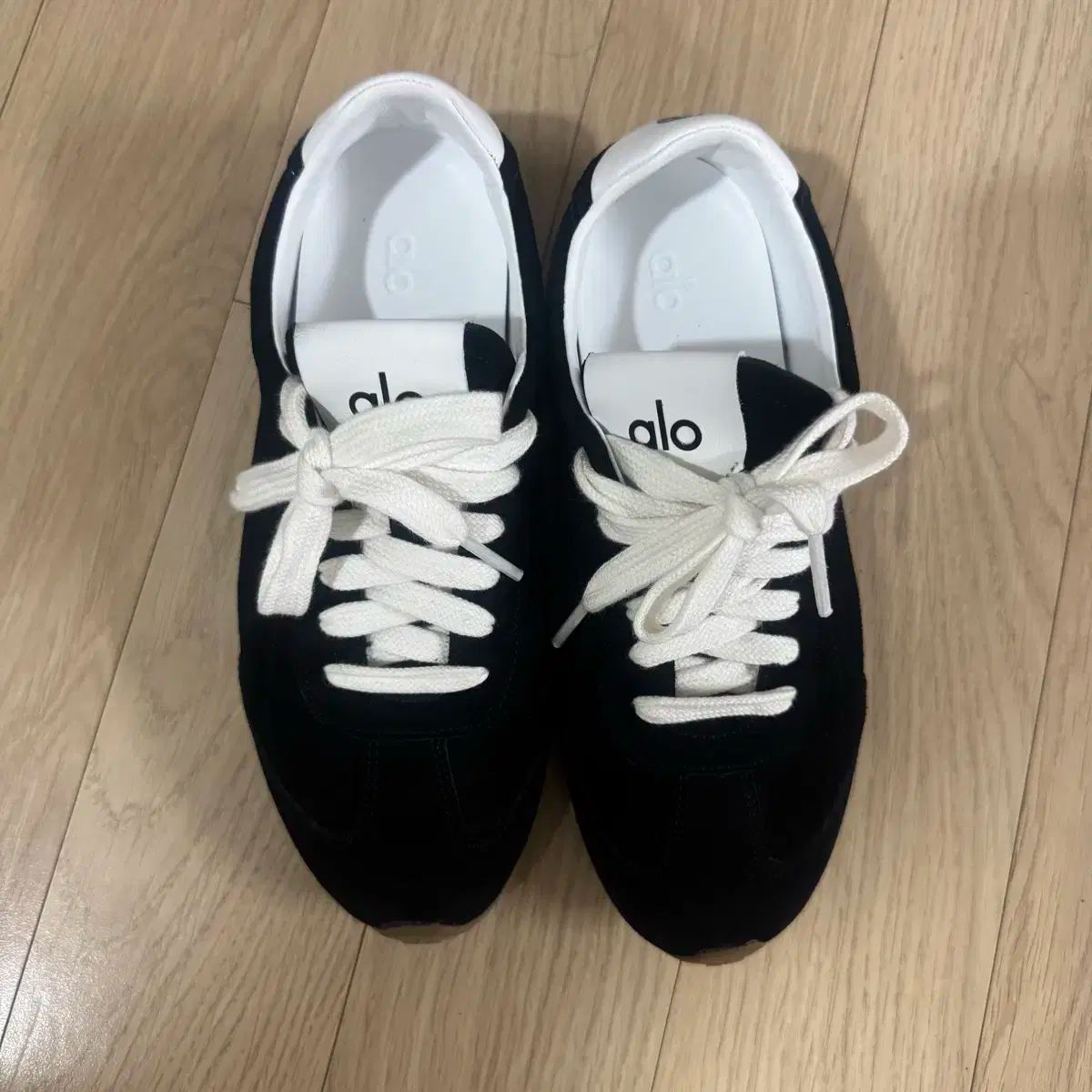 ALO アロ サンセット スニーカー ブラック W 6 230