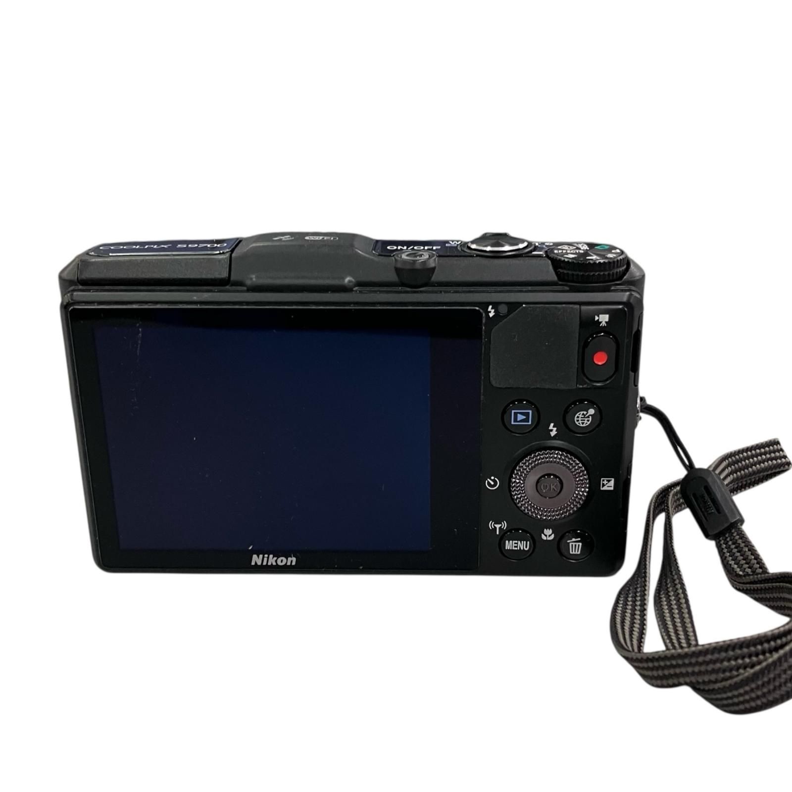 186000 動作 済み Nikon ニコン デジカメ COOLPIX S9700 30倍ズーム ブラック