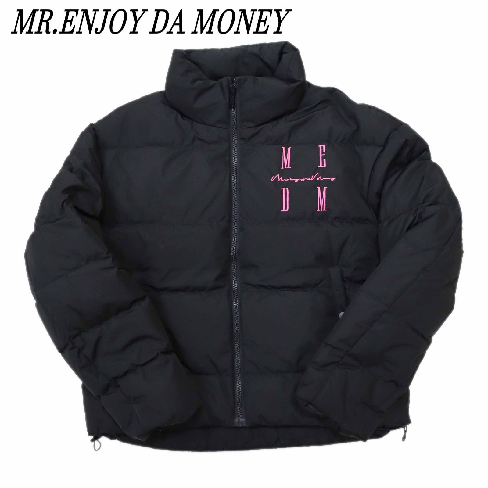 DA MONEY ミスターエンジョイダマネー ダウンジャケット M Mr Enjoy Da Money ブラックダウンジャケット 公式通販
