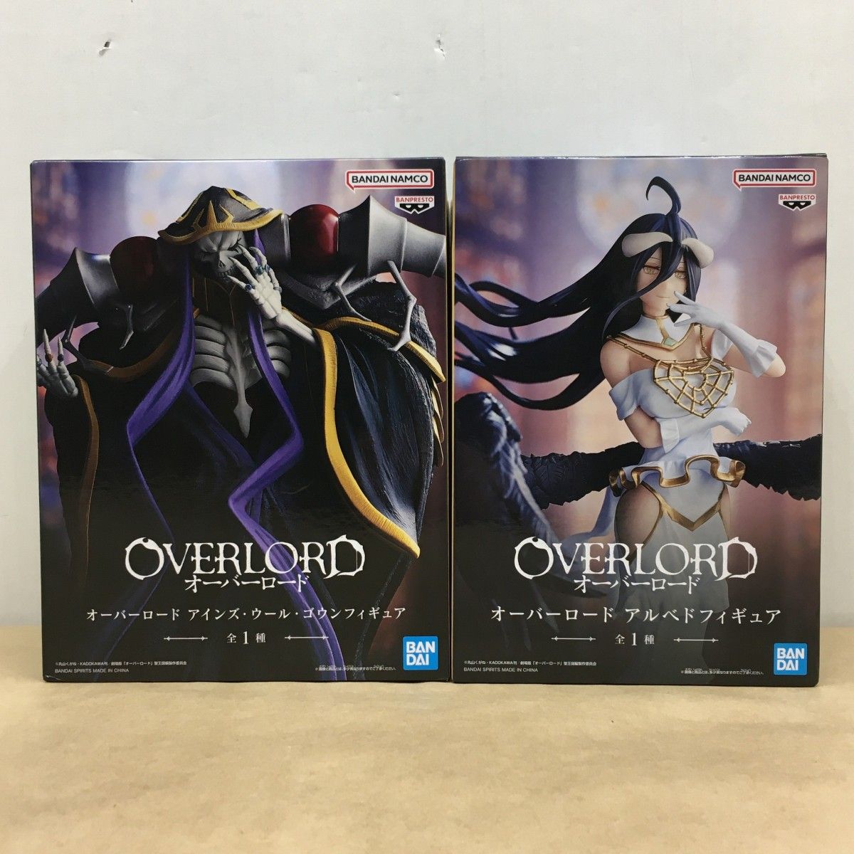 未開封 オーバーロード アインズ・ウール・ゴウン / アルベド