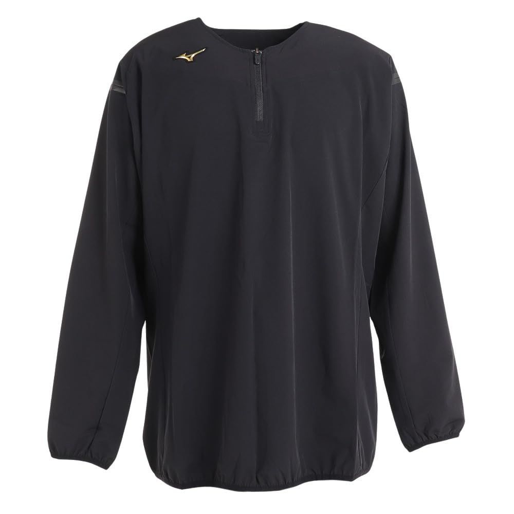 Mizuno ミズノ 野球 長袖ウインドブレーカー トレーニングジャケット長袖 メンズ LLメンズ O ブラック ブラック O