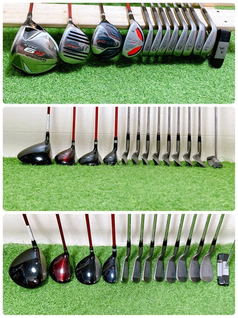 M1 テーラーメイド 初心者オススメ ゴルフ クラブセット メンズ 13本