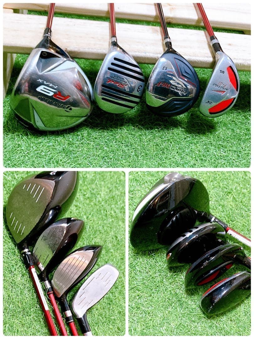 M1 テーラーメイド 初心者オススメ ゴルフ クラブセット メンズ 13本