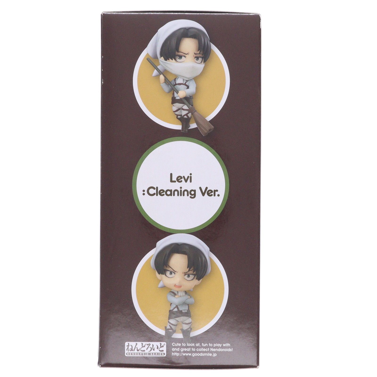 ねんどろいど 417 リヴァイ お掃除Ver. FIG]ねんどろいど 417 リヴァイ お掃除Ver. 進撃の巨人 完成品 可動