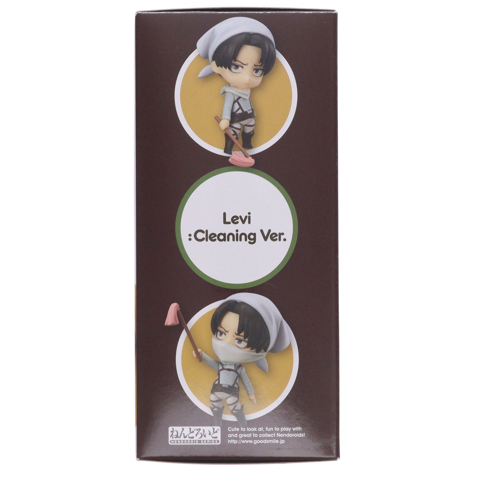 ねんどろいど 417 リヴァイ お掃除Ver. 進撃の巨人 完成品 可動