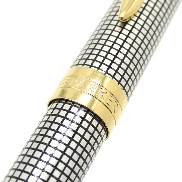 パーカー PARKER ボールペン ソネット シズレGT スターリングシルバー ステンレス GP シルバーXゴールド 中字 黒インク 筆記 済み AG925 1931492 WWW_OPDRERGINERDOGAN_COM