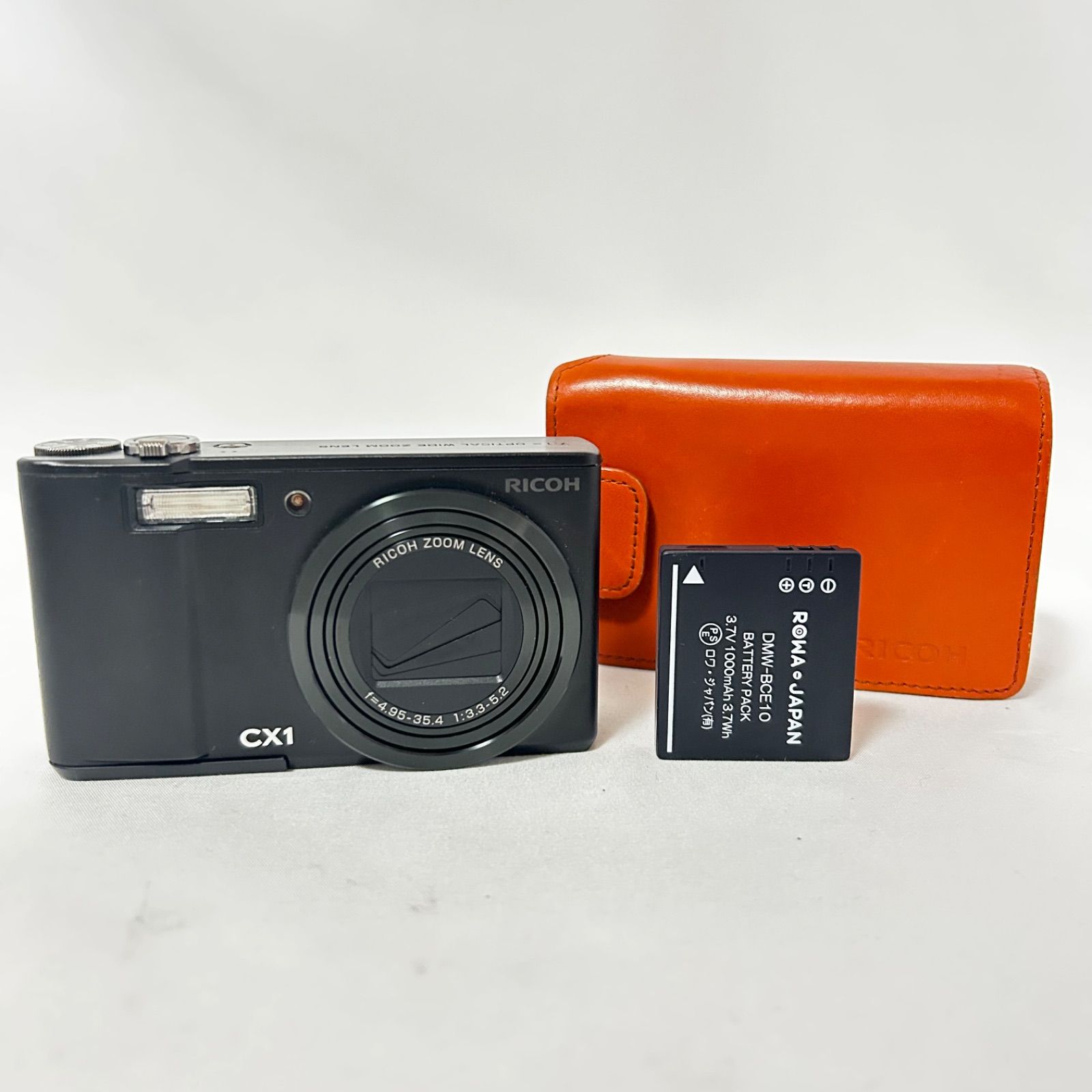 実用美品】RICOH リコー CX1 ブラック 完全動作 コンパクトデジタル