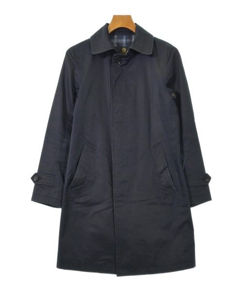 GRENFELL グレンフェル コート（その他） S 紺 【古着】【中古】【送料無料】 GRENFELL ステンカラーコート メンズ 【古着】【中古】【送料無料