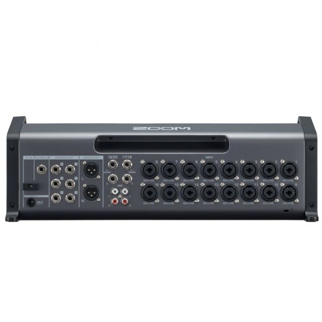 ZOOM ズーム L 20 R 16チャンネル ラックマウント型デジタルミキサー 3年延長保証 ユーザー登録