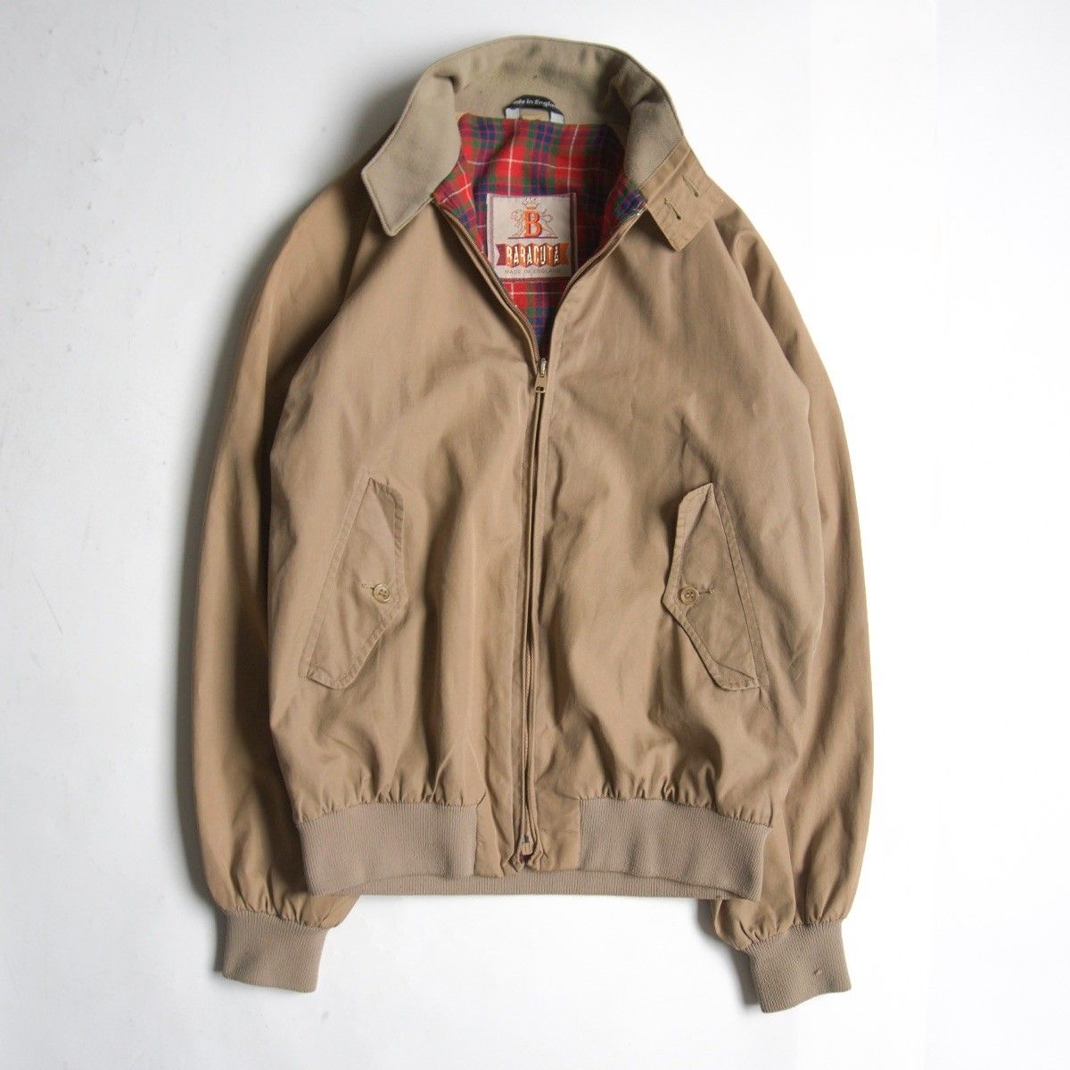 70s/AEROジップ】BARACUTA【G9 スウィングトップ ハリントンジャケット