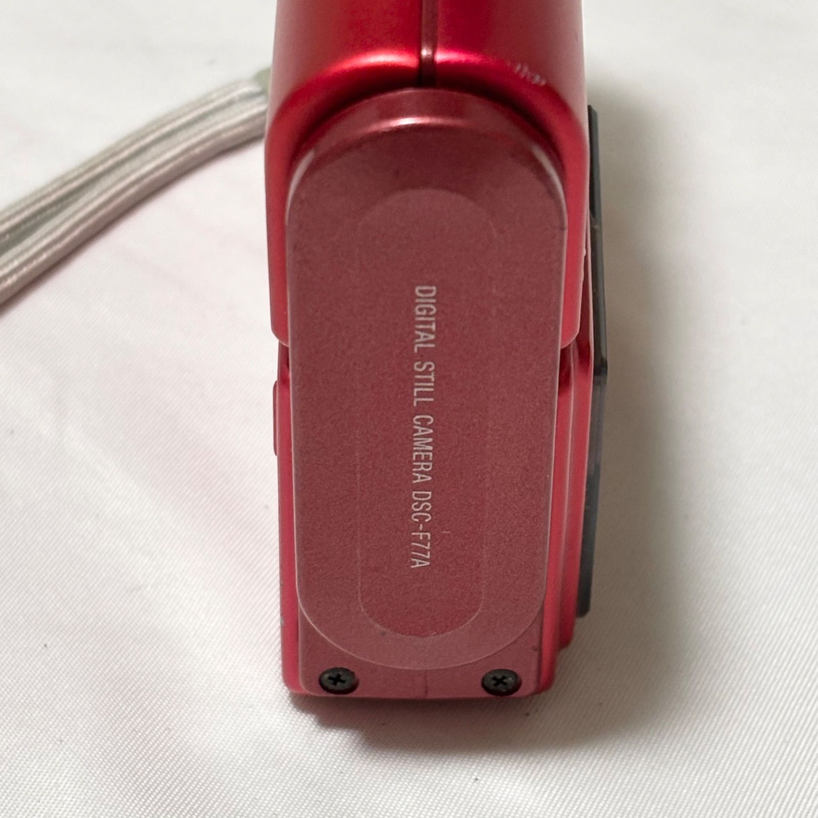 送料無料】SONY/ソニー/Cyber-shot/サイバーショット/DSC-F77A/レッド