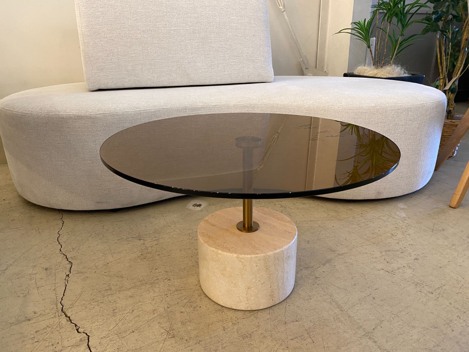 □美品 COMET コーヒーテーブル モーダ・エン・カーサ サイドテーブル