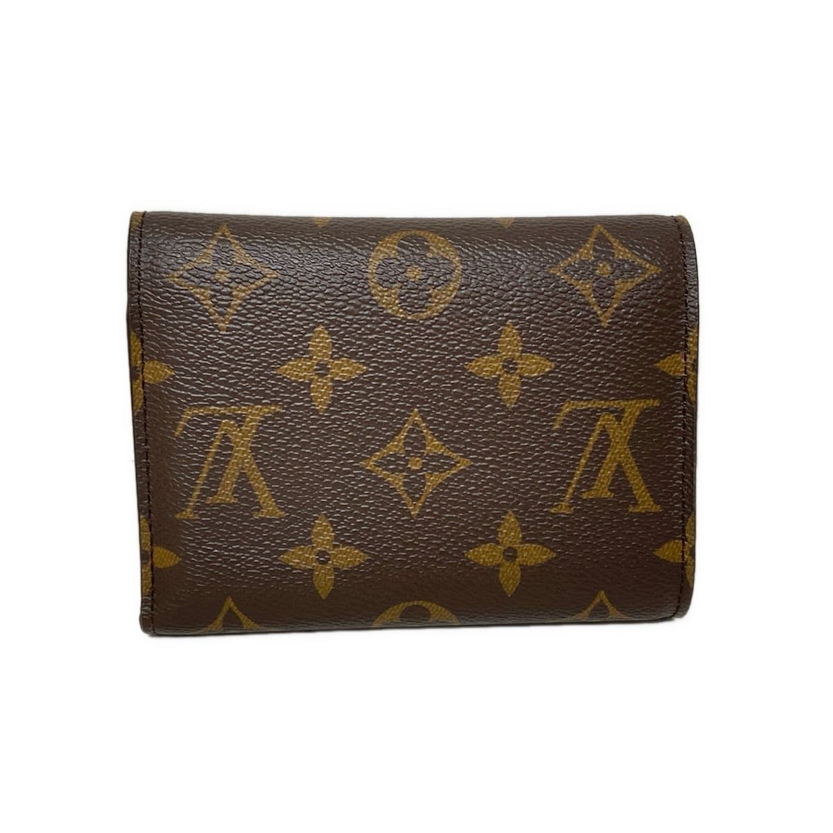 LOUIS VUITTON ルイヴィトン 3つ折り財布 モノグラム ポルトフォイユヴィクトリーヌ M 62360 ローズ バレリーヌ