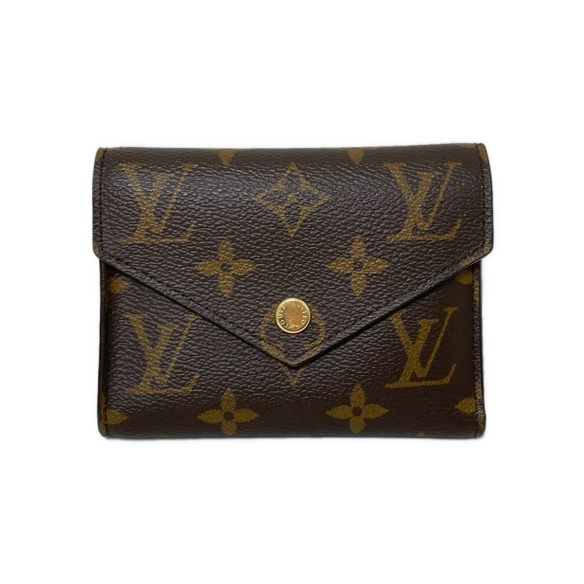 LOUIS VUITTON ルイヴィトン 3つ折り財布 モノグラム ポルトフォイユヴィクトリーヌ M62360 ローズ バレリーヌ