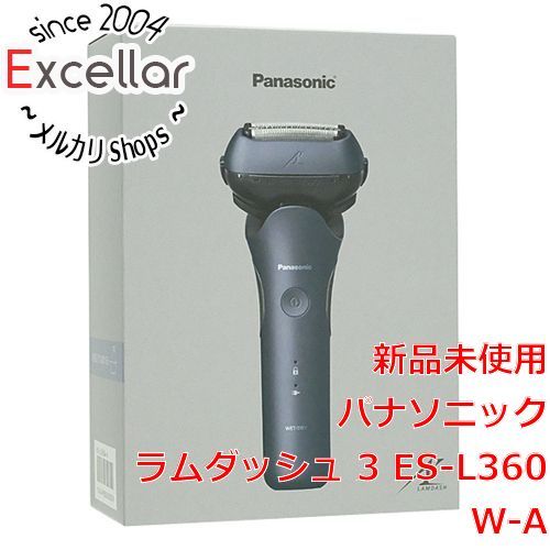 bn 9 箱きず やぶれ Panasonic ラムダッシュ 3 3枚刃 ES-L360W-A 青