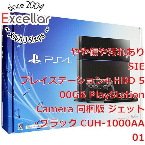 bn 14 SONY PS4 PSCamera同梱版 500GB ブラック CUH-1000AA01 コントローラー カメラなし 元箱あり