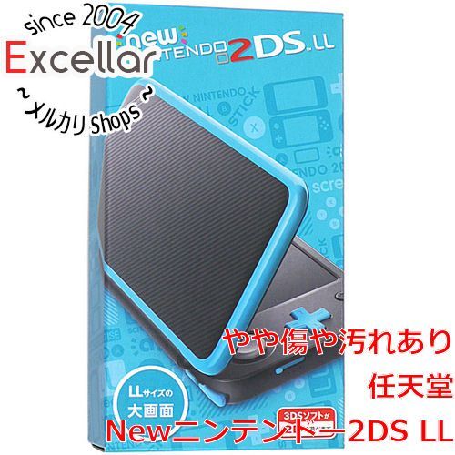 bn 12 任天堂 Newニンテンドー2DS LL ブラック×ターコイズ 元箱あり