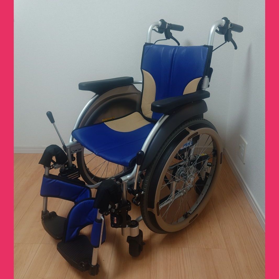 Miki SKT-500 6輪車椅子 小回り抜群 自走式