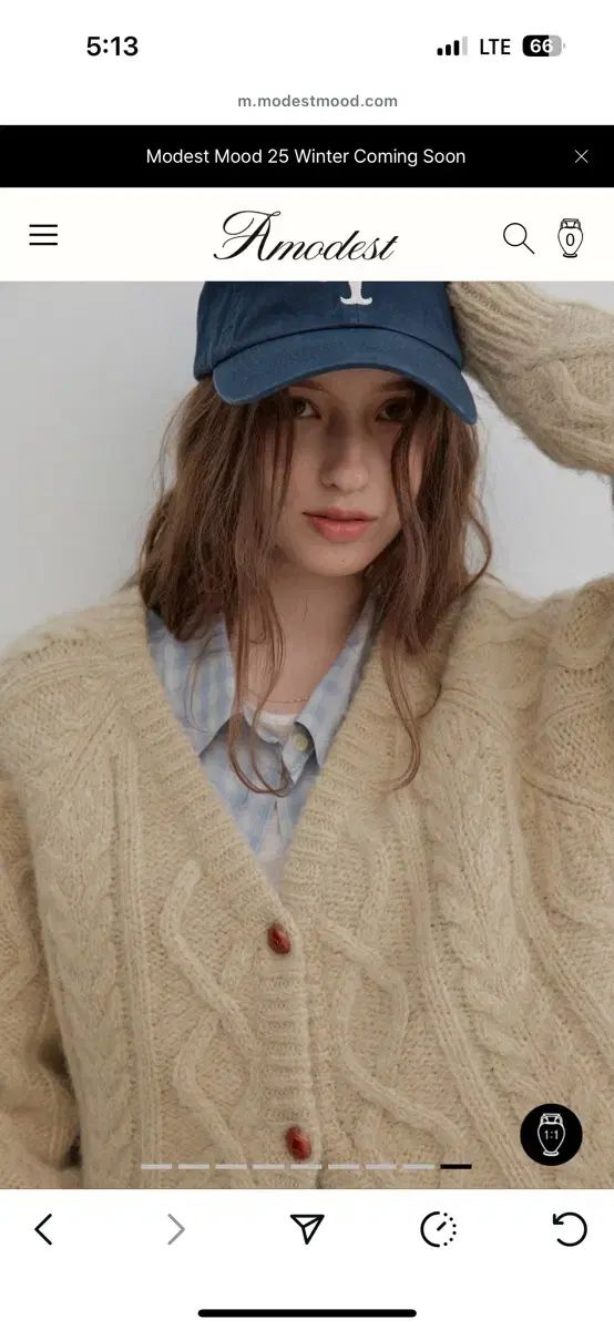 モデストムード ノーティングヒル カーディガン