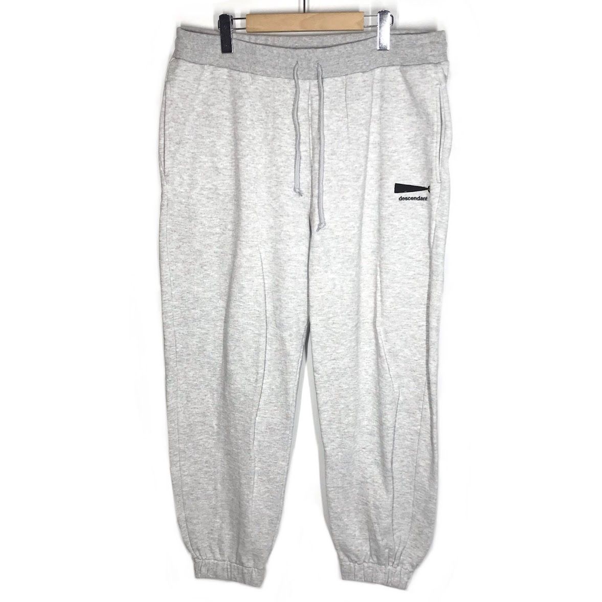 ディセンダント パンツ COURT SWEAT スウェットパンツ 222 ATDS PTM 01 グレー サイズ 4 107