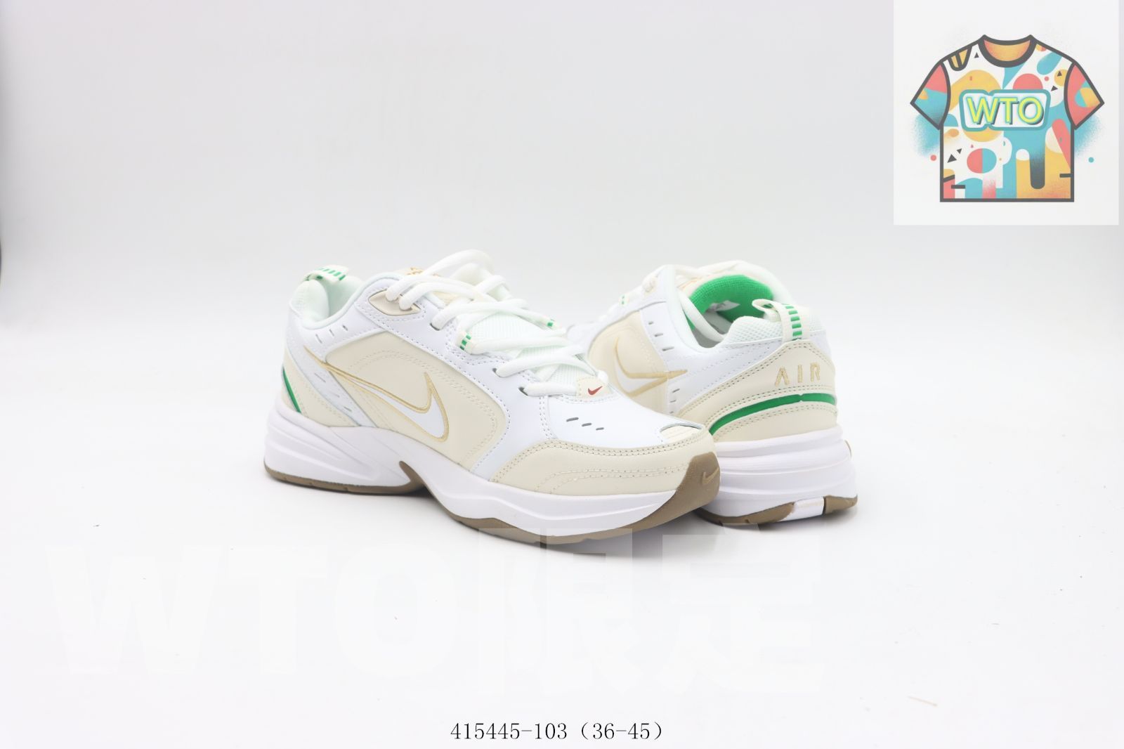 415445-103 Beige-Green