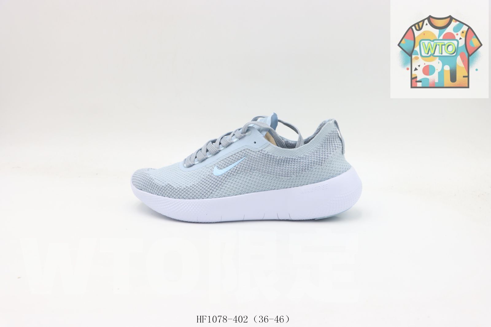 今日 ナイキ ランニングシューズ 藍白 HF 1078 402 Blue and White WTO輸入2