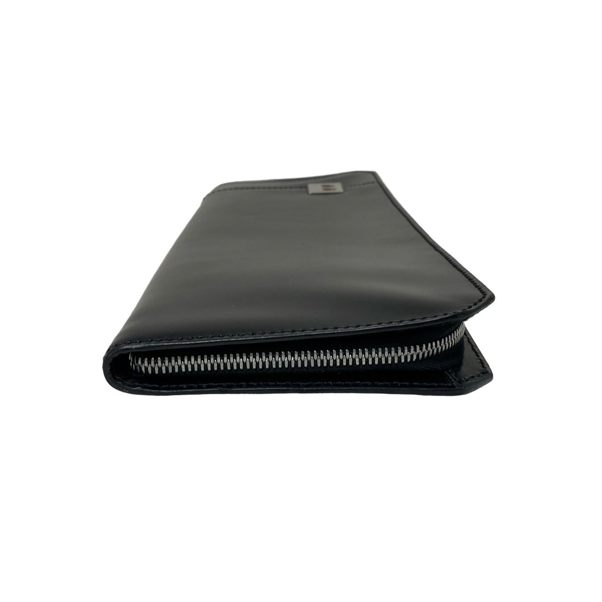 BALLY バリー 小物入れ 黒 マルチケース ラウンドファスナー レザー マーメイド その他 