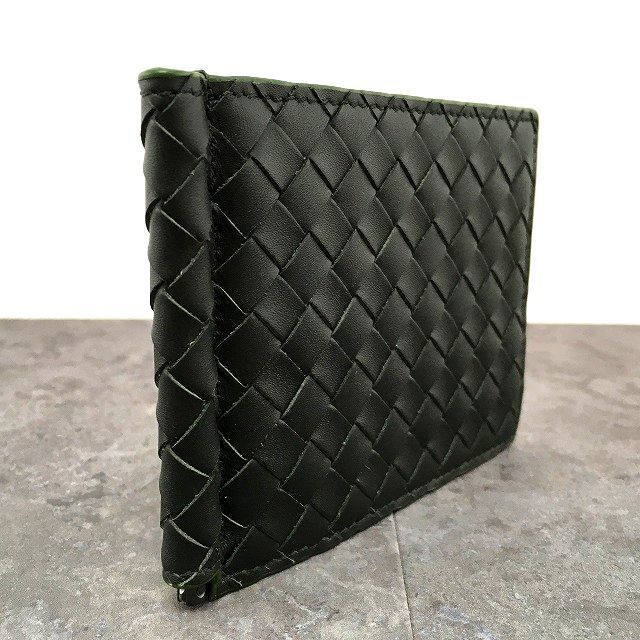 168 送料込み！ 未使用品 BOTTEGAVENETA マネークリップ ラムスキン 箱