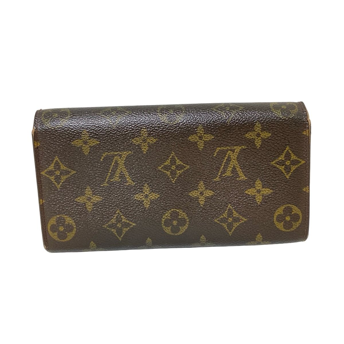 LOUIS VUITTON ルイヴィトン 長財布 モノグラム ポシェットポルトモネクレディ M 61726 -