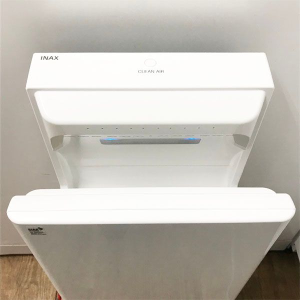 LIXIL リクシル INAX イナックス KS-590BH W ハンドドライヤー スピードジェット壁掛け衛生強化タイプ 電源コンセント式 115660