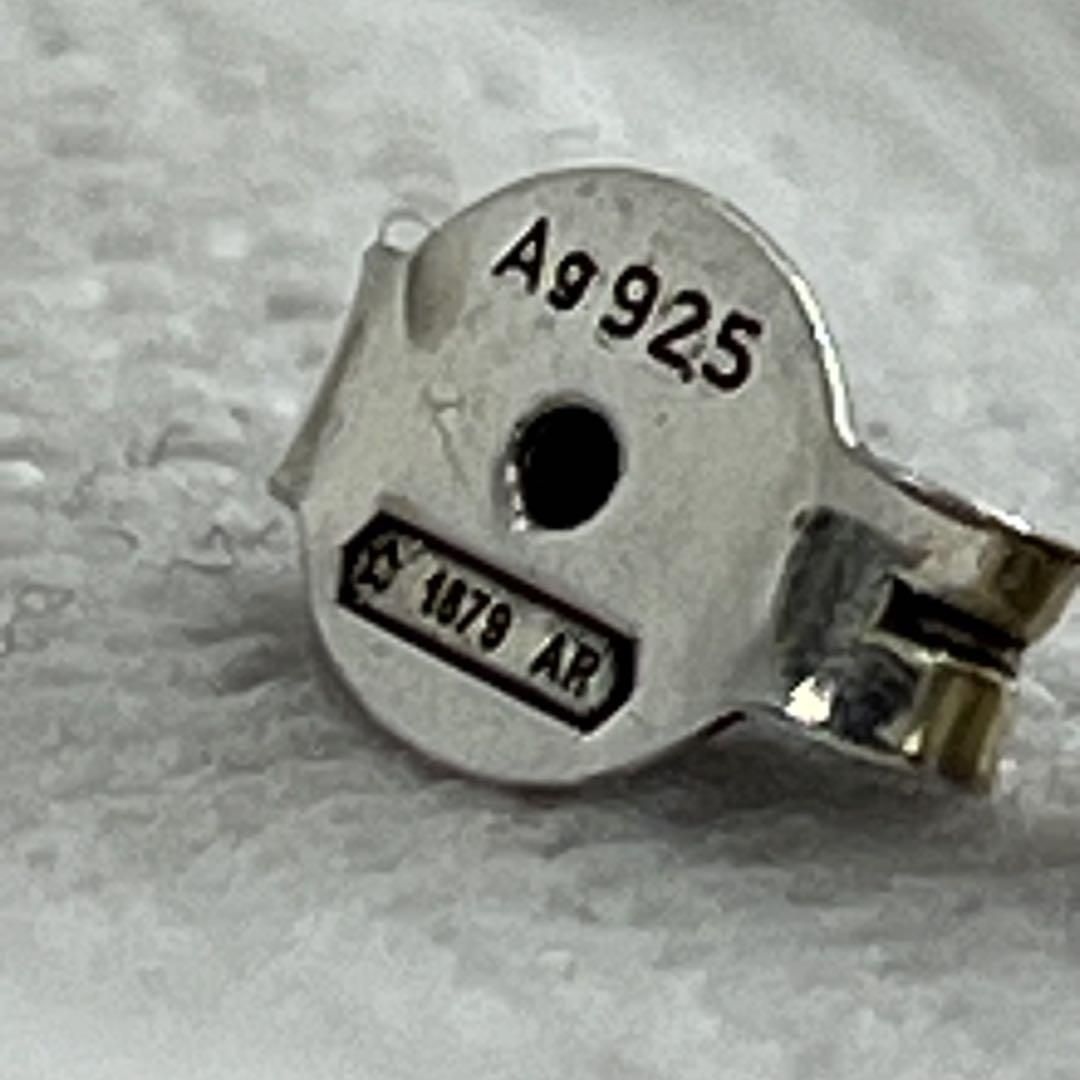 GUCCI インターロッキングg シルバー925 両耳 スタッズピアス4-124