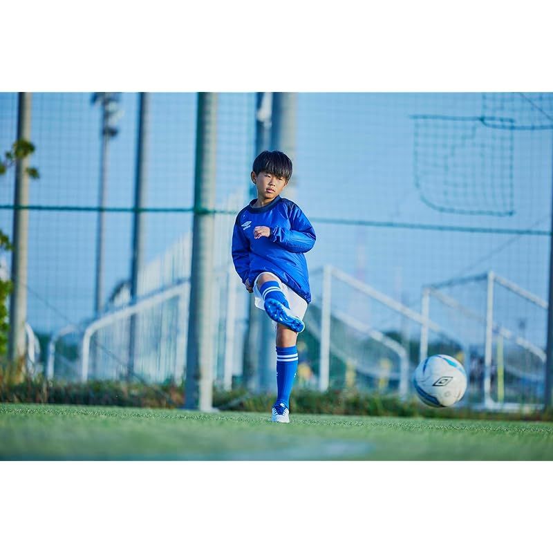 [アンブロ] ウィンドブレーカー サッカー ピステ 防風 はっ水 オールシーズン対応 ジュニア キッズ 子供用 DRNV 150