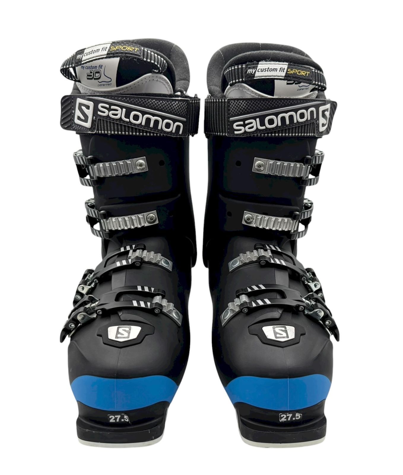 XPRO 80 黒青 My Custom FIT sport 3D patented 27.5cm SALOMON サロモン スキーブーツ